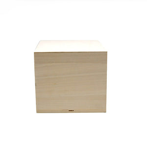Square Ribbon Box With Fitted Lid. (WW-419)