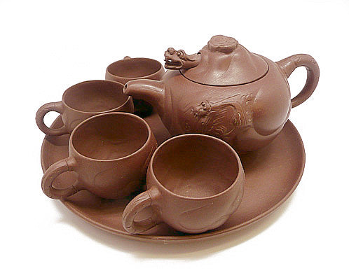 RED DRAGON TEA SET #01