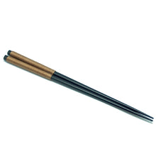 Load image into Gallery viewer, Chopsticks, Black  W/Copper Thread