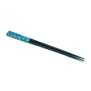 Chopsticks, Blue Splattered