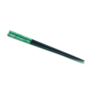 Chopsticks, Green Splattered