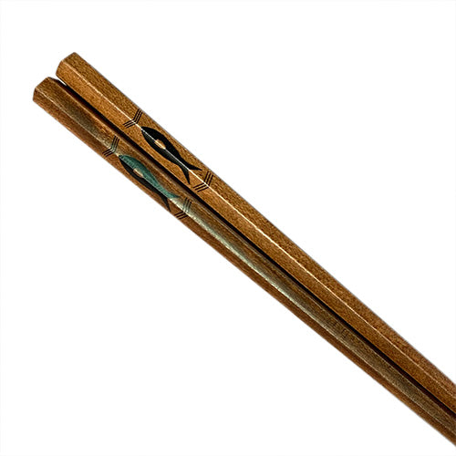 Chopsticks, Wooden Hexagonal