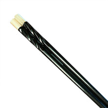 Load image into Gallery viewer, Chopsticks,Twisted Ebony W/ White Shell Top