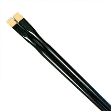 Load image into Gallery viewer, Chopsticks, Ebony Fine Neck, Square Top W/ Green Snail