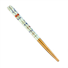 Load image into Gallery viewer, Chopsticks, White Faux Cloisonne