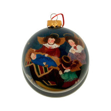 Load image into Gallery viewer, Hand Painted Glass Ball, Nativity Scene