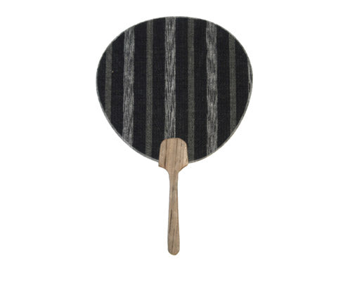 FAN, ROUND SHAPE, BLACK AND WHITE LINES (HF-210)