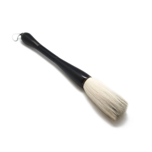 Brush, Full Black Ox Horn Handle. #HSB097