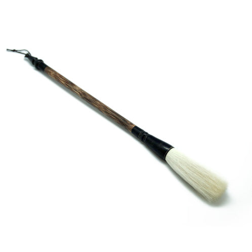 Brush, Golden Hair Bamboo Handle, Goat Hair. #HSB113