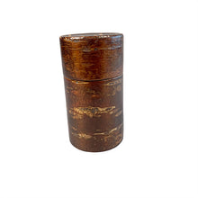 Load image into Gallery viewer, Cherry Bark, Small Cylindrical  Tea Canister. #PT-214