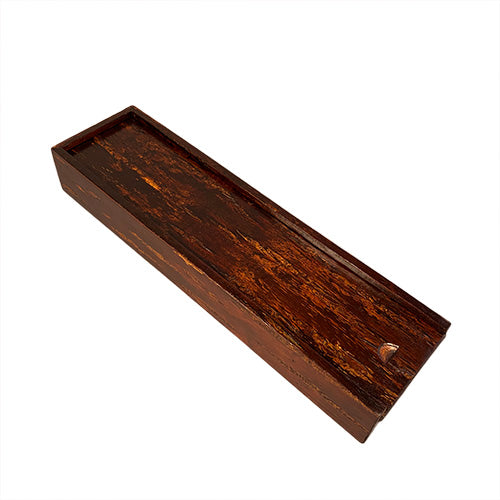 Cherry Bark Pencil Box Sliding Door. #PT-300